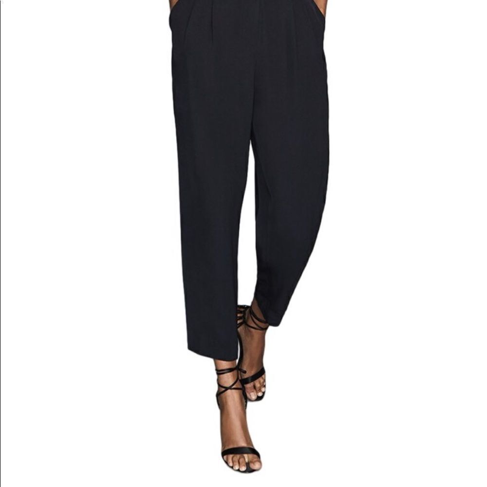 Reiss Abella Utility Sleeveless Jumpsuit In Navy - Picture 7 of 12